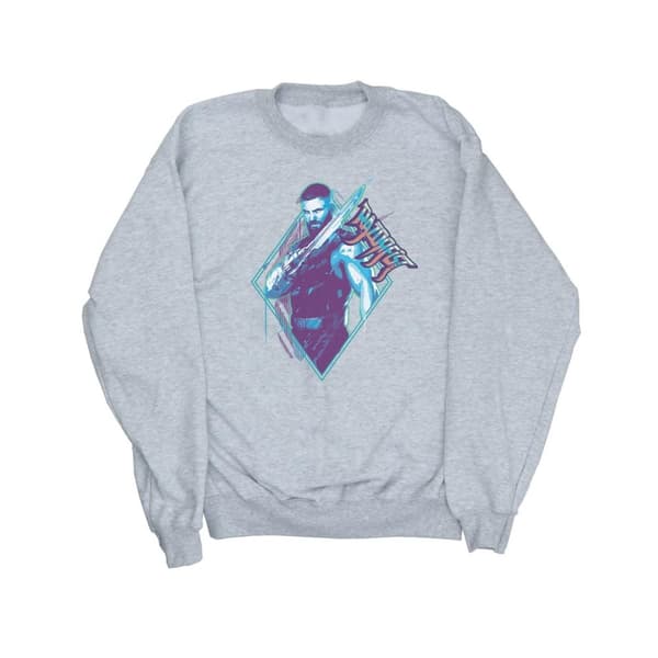 Marvel Shang-Chi And The Legend Of The Ten Rings Razor Fist Pose Sweatshirt för herrar Sports Grey L