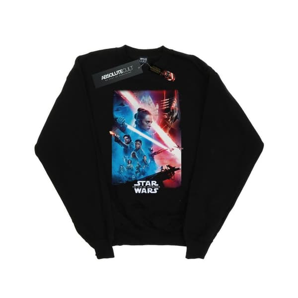 Star Wars Mens The Rise Of Skywalker Theatrical Poster Sweatshirt Black L