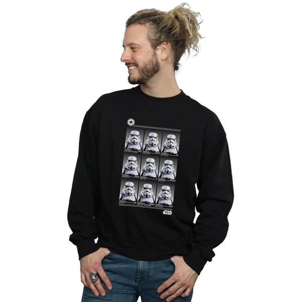 Star Wars Mens Stormtrooper Yearbook Sweatshirt