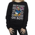 Miniatyrbilde 3 av 5: Disney Womens/Ladies Donald Duck Christmas Fair Isle Sweatshirt