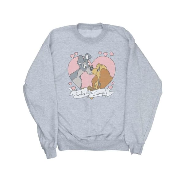 Disney Girls Lady And The Tramp Love Sweatshirt