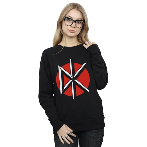 Dead Kennedys Womens/Ladies Classic Logo Sweatshirt