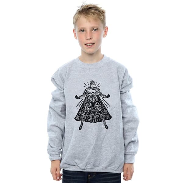 DC Comics Pojkar Superman Dad Of Steel Sweatshirt