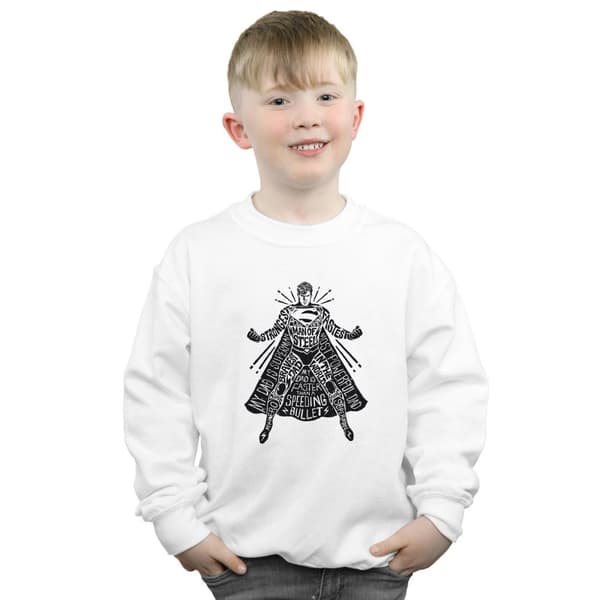 DC Comics Pojkar Superman Dad Of Steel Sweatshirt