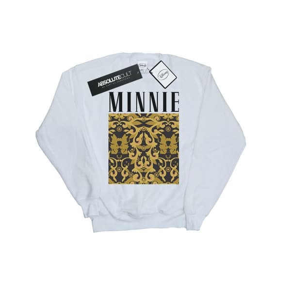 Disney Boys Minnie Mouse Baroque Pattern Sweatshirt