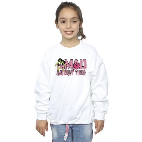Marvel Girls She-Hulk Mad About You Sweatshirt