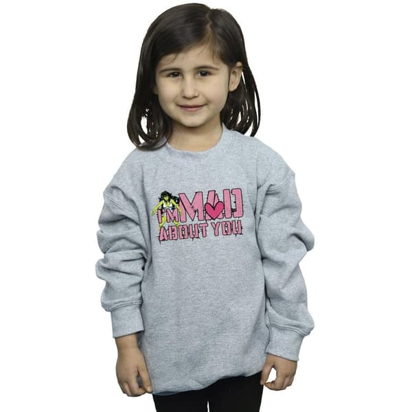 Marvel Girls She-Hulk Mad About You Sweatshirt