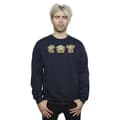 Pikkukuva 2 / 3: Star Wars Mens The Mandalorian Grogu Poses Sweatshirt