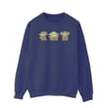 Pikkukuva 1 / 3: Star Wars Mens The Mandalorian Grogu Poses Sweatshirt