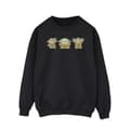 Pikkukuva 1 / 3: Star Wars Mens The Mandalorian Grogu Poses Sweatshirt