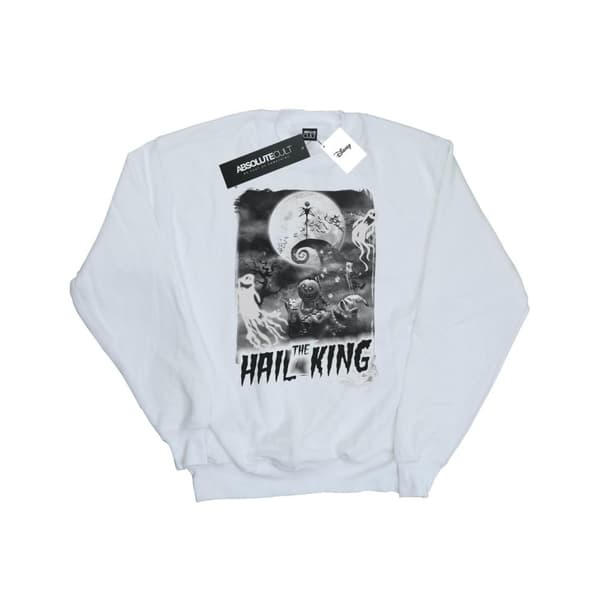 Disney Womens/Ladies Nightmare Before Christmas Hail The King Sweatshirt