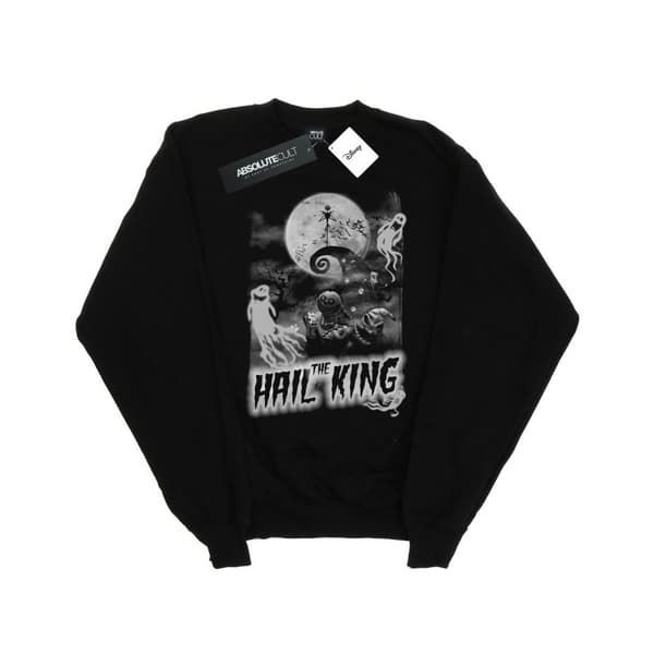 Disney Womens/Ladies Nightmare Before Christmas Hail The King Sweatshirt