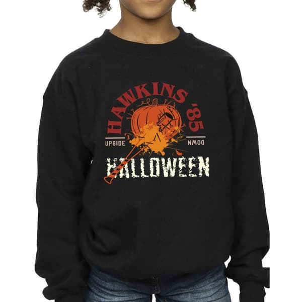 Netflix Stranger Things Hawkins Halloween-tröja för flickor