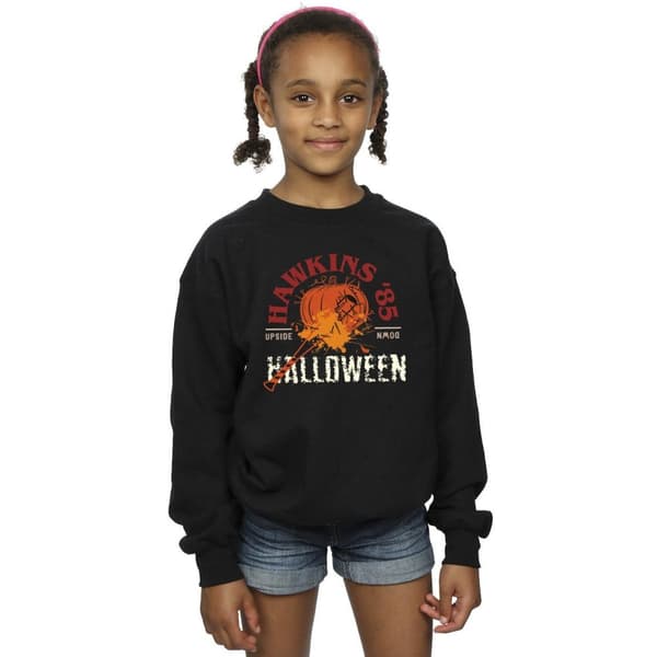 Netflix Stranger Things Hawkins Halloween-tröja för flickor