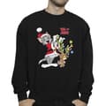 Miniatyrbilde 3 av 4: Tom & Jerry Mens Christmas Reindeer Sweatshirt