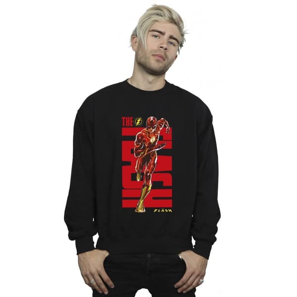 DC Comics Mens The Flash Dash Sweatshirt