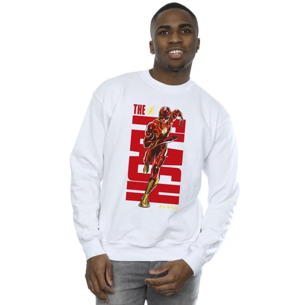 DC Comics Mens The Flash Dash Sweatshirt