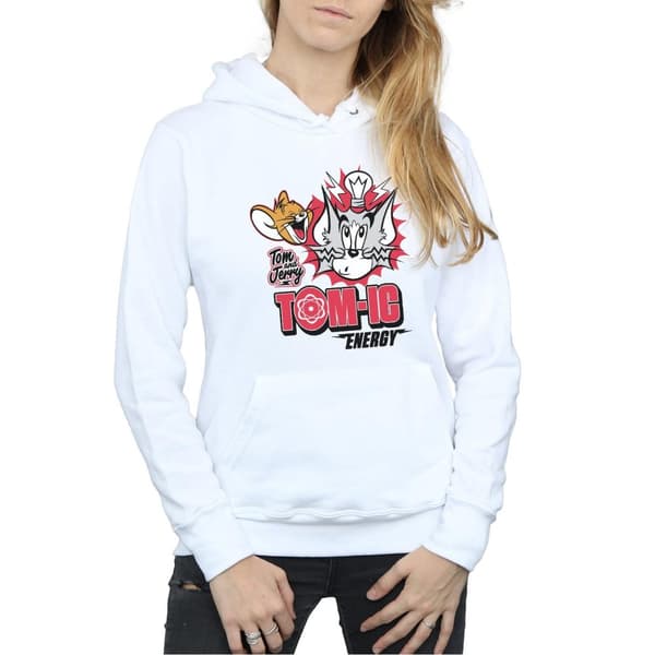 Tom And Jerry Womens/Ladies Tomic Energy Hoodie