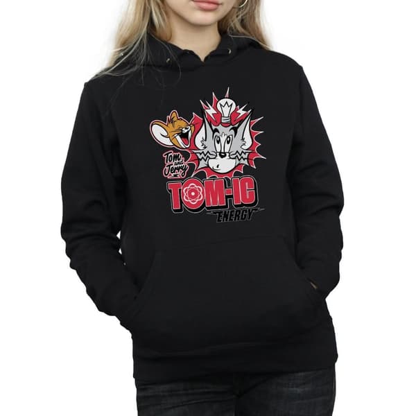 Tom And Jerry Womens/Ladies Tomic Energy Hoodie