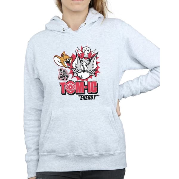 Tom And Jerry Womens/Ladies Tomic Energy Hoodie