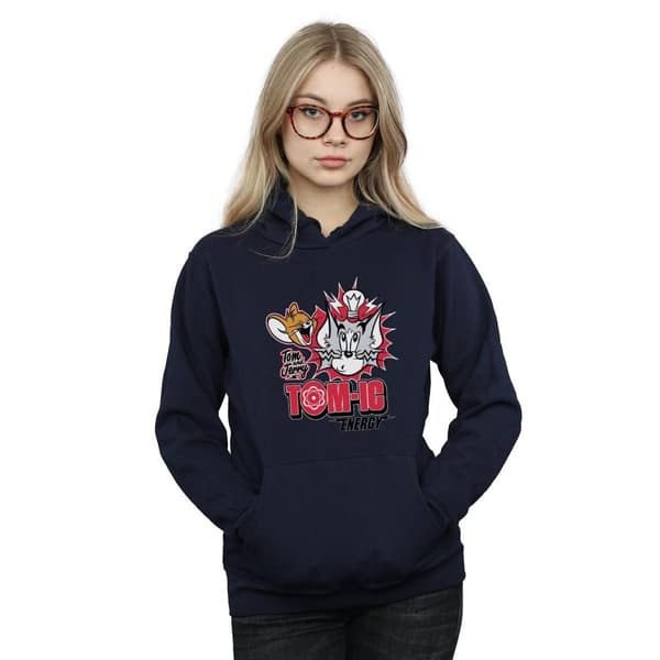 Tom And Jerry Womens/Ladies Tomic Energy Hoodie