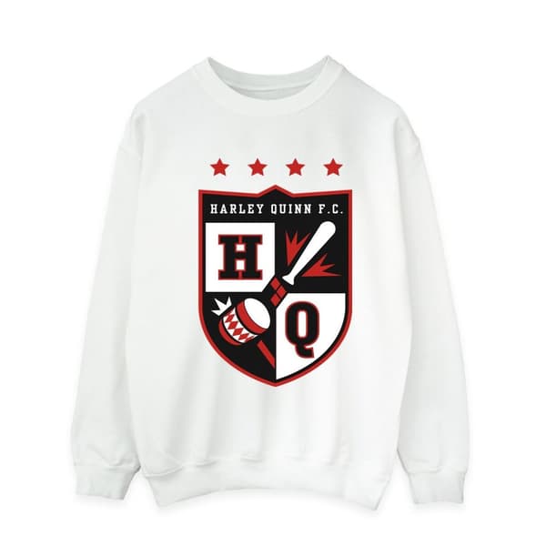 Justice League Mens Harley Quinn FC Pocket Sweatshirt