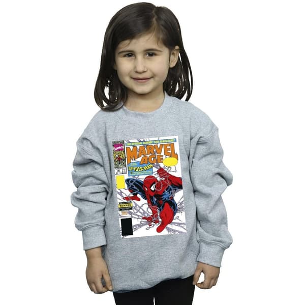 Marvel Girls Spider-Man Marvel Age Comic Cover Sweatshirt