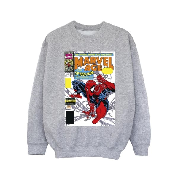 Marvel Girls Spider-Man Marvel Age Comic Cover Sweatshirt