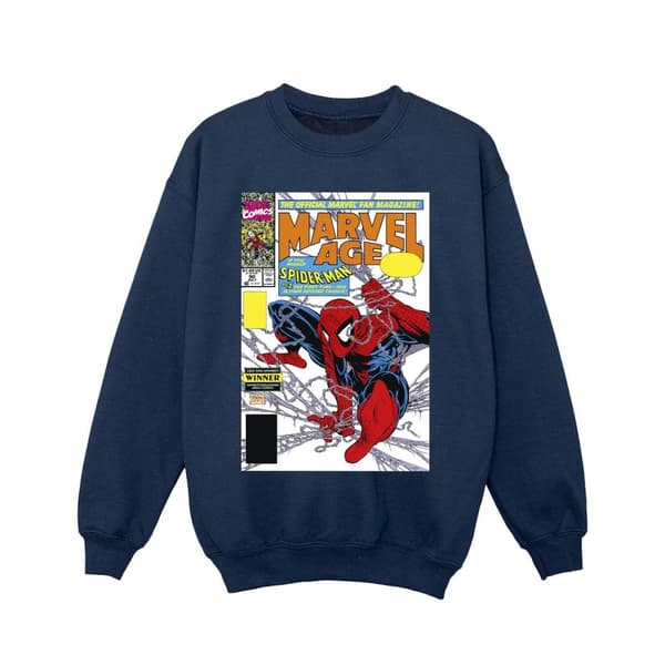 Marvel Girls Spider-Man Marvel Age Comic Cover Sweatshirt