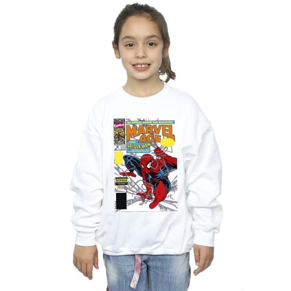 Marvel Girls Spider-Man Marvel Age Comic Cover Sweatshirt