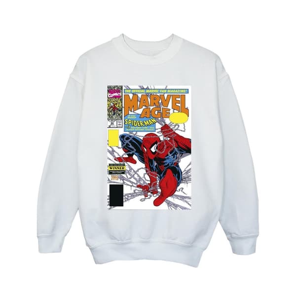 Marvel Girls Spider-Man Marvel Age Comic Cover Sweatshirt