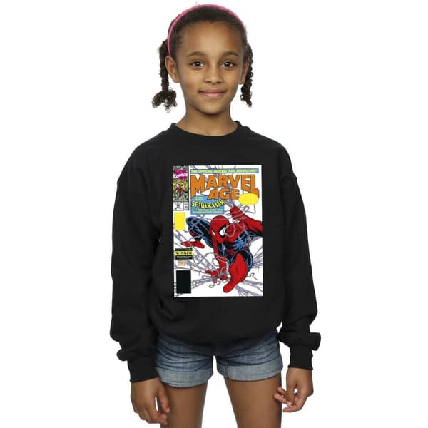 Marvel Girls Spider-Man Marvel Age Comic Cover Sweatshirt