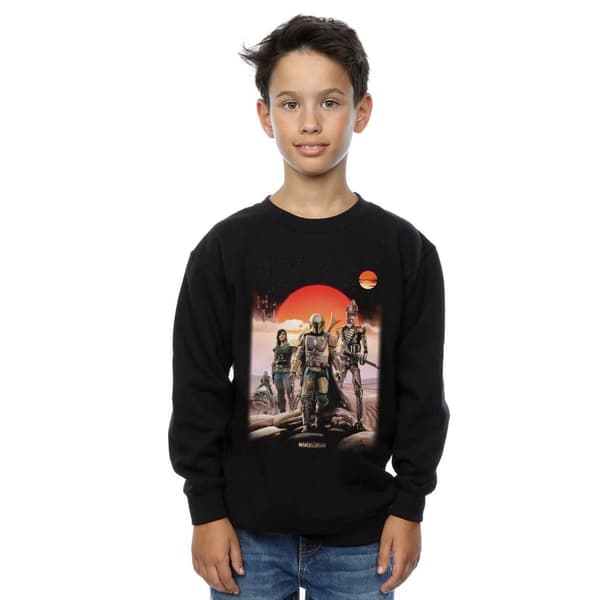 Star Wars Boys The Mandalorian Warriors Sweatshirt