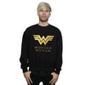 Miniatyrbilde 2 av 3: DC Comics Mens Wonder Woman 84 Golden Logo Sweatshirt