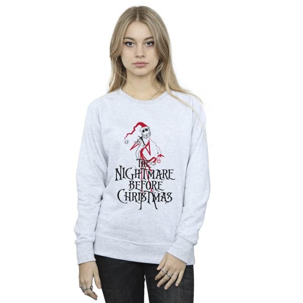 Disney Dam/kvinnor The Nightmare Before Christmas - Sweatshirt med jultomte