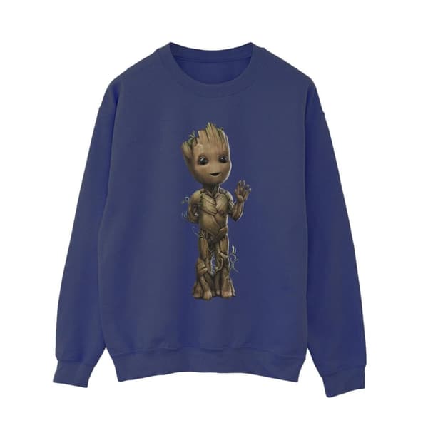Marvel Womens/Ladies I Am Groot Wave Pose Sweatshirt