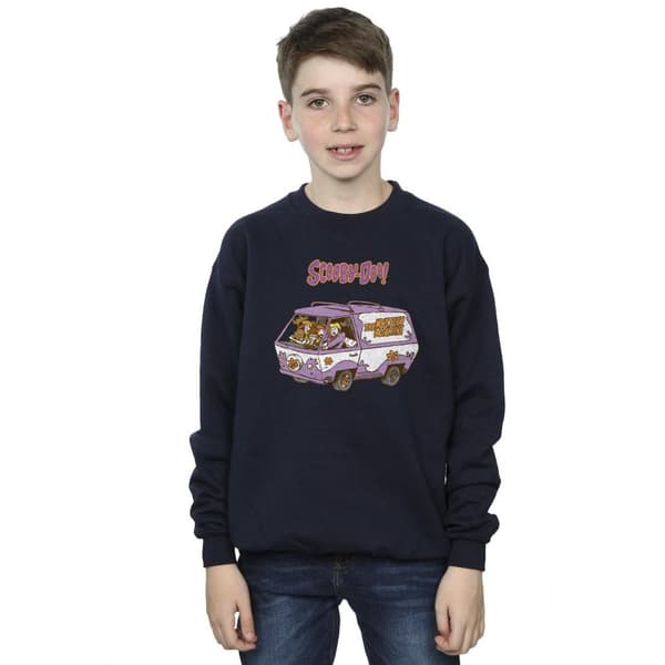 Scooby Doo Boys Mystery Machine Van Sweatshirt