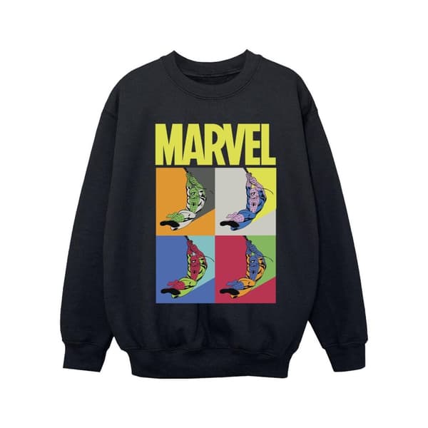 Marvel Girls Spider-Man Pop Art Sweatshirt