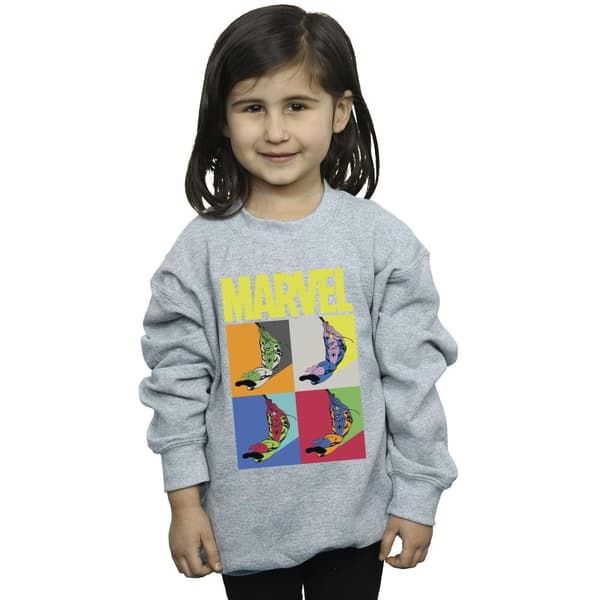 Marvel Girls Spider-Man Pop Art Sweatshirt