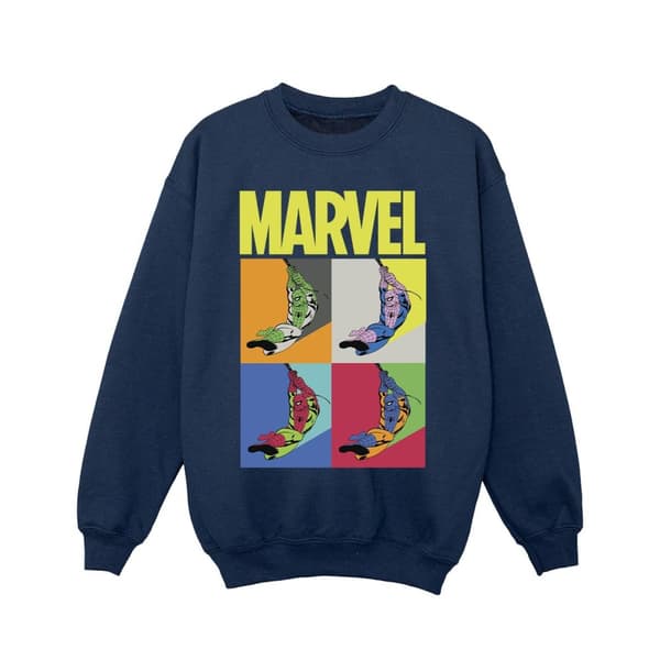 Marvel Girls Spider-Man Pop Art Sweatshirt