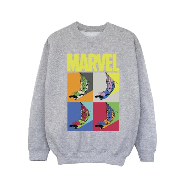 Marvel Girls Spider-Man Pop Art Sweatshirt