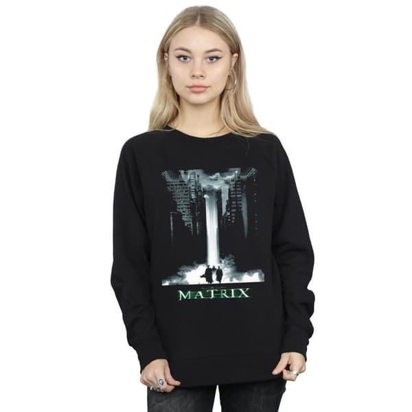 The Matrix Womens/Ladies Original Poster Art Sweatshirt