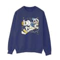 Pikkukuva 1 / 3: Disney Womens/Ladies Goofy Reading In Space Sweatshirt