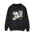 Pikkukuva 1 / 3: Disney Womens/Ladies Goofy Reading In Space Sweatshirt