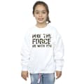 Miniatyrbilde 2 av 3: Star Wars Girls May The Force Infill Sweatshirt