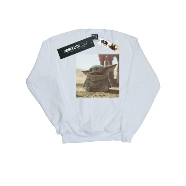 Star Wars Dam/Tjej The Mandalorian The Child Scene Sweatshirt