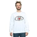 Pikkukuva 2 / 3: Disney Mens Mickey Mouse Heart Hands Sweatshirt