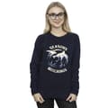 Miniatyrbillede 2 af 3: Netflix Womens/Ladies The Witcher Christmas Wolf Sweatshirt