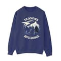 Miniatyrbillede 1 af 3: Netflix Womens/Ladies The Witcher Christmas Wolf Sweatshirt