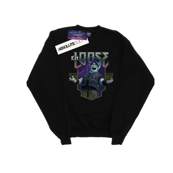 Disney Onward Barley Let Loose-tröja för flickor Black 9-11 Years